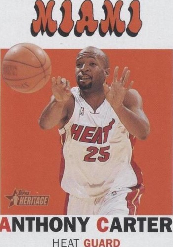 2000-01 Topps Heritage - Anthony Carter #212