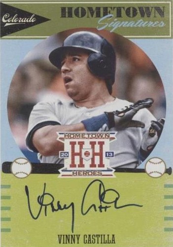 2013 Panini Hometown Heroes - Vinny Castilla #HSVC