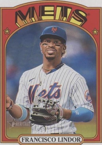2021 Topps Heritage High Number - Francisco Lindor #501
