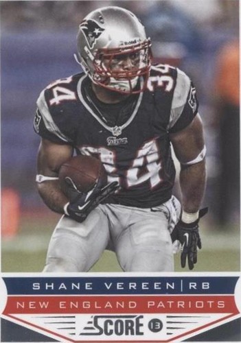 2013 Score Shane Vereen #127