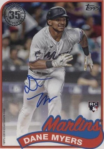 2024 Topps Series 1 - Dane Myers #89BA-DMY