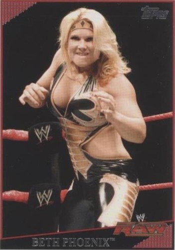 2009 Topps WWE - Beth Phoenix #51