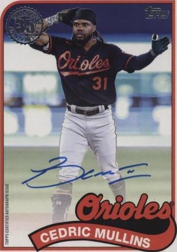 2024 Topps Series 1 - Cedric Mullins #89BA-CMU