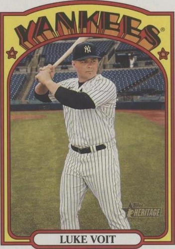 2021 Topps Heritage - Luke Voit #274
