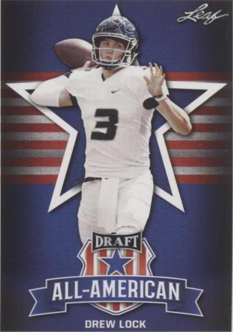 2019 Leaf Draft Drew Lock #75