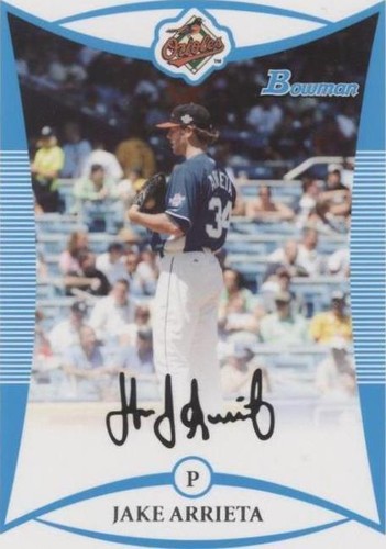 2008 Bowman Draft Picks & Prospects - Jake Arrieta #BDPP92