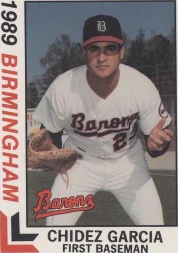 1989 Best Birmingham Barons - Chidez Garcia #9