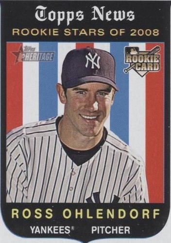 2008 Topps Heritage - Ross Ohlendorf #137