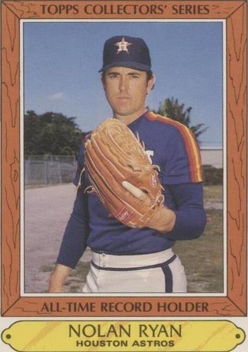 1985 Topps Woolworth's All-Time Record Holders - Nolan Ryan #32