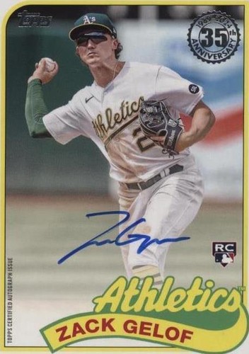 2024 Topps Series 1 - Zack Gelof #89BA-ZGE