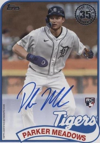 Topps - 50枚限定 Topps Parker Meadows 直筆サインカード RC Parker Meadows 2024 Topps Chrome Update #AC-PM Autographs