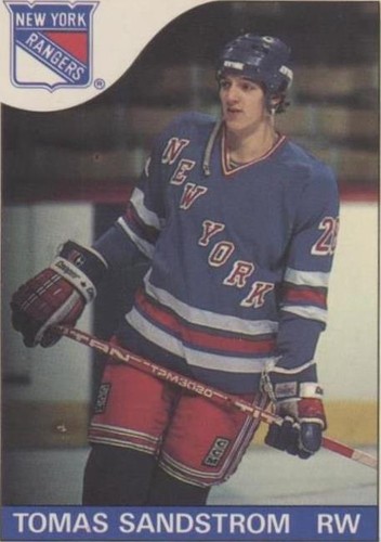 1985-86 O-Pee-Chee - Tomas Sandstrom #123