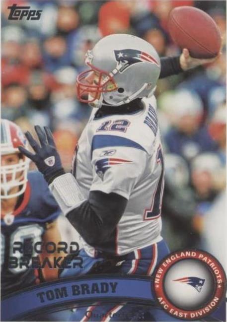 Topps Tom Brady #204 2011