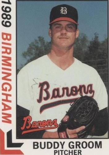 1989 Best Birmingham Barons - Buddy Groom #24