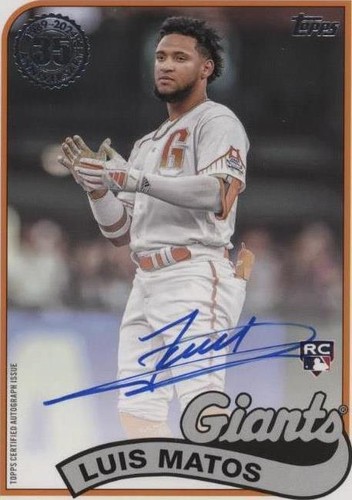 2024 Topps Update Series - Luis Matos #89BA2-LM