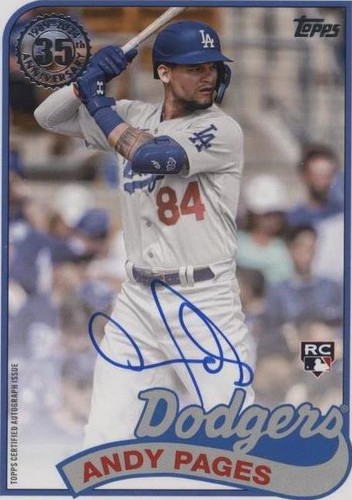 2024 Topps Update Series - Andy Pages #89BA-AP