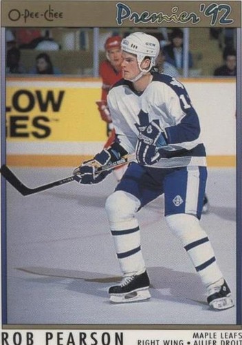 1991-92 O-Pee-Chee Premier - Rob Pearson #65