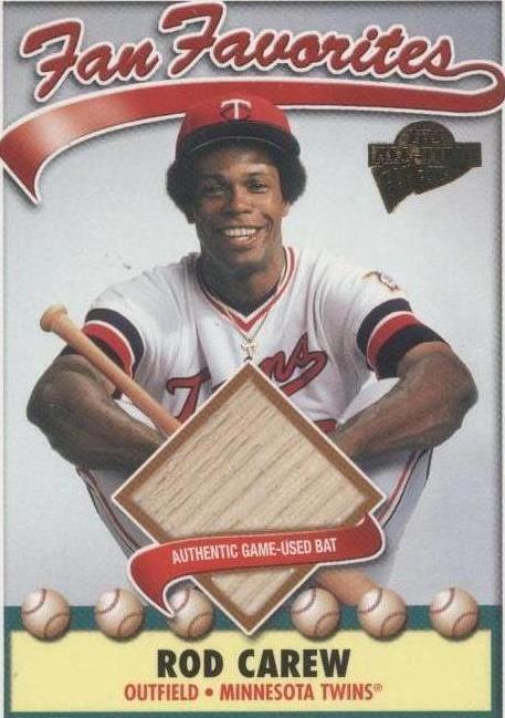2003 Topps All-Time Fan Favorites - Rod Carew #FFR-RCA