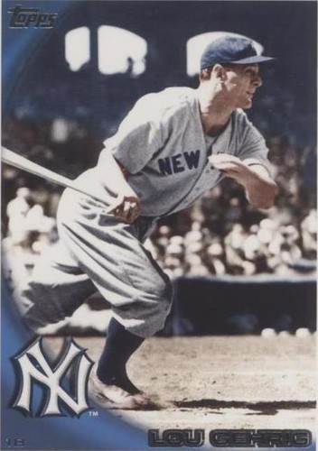 joshua vides　topps project70 lou gerring 2021 Topps Project 70 card 250 NY Yankees Lou Gehrig artist