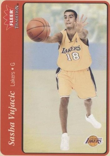 2004-05 Fleer Tradition - Sasha Vujacic #247