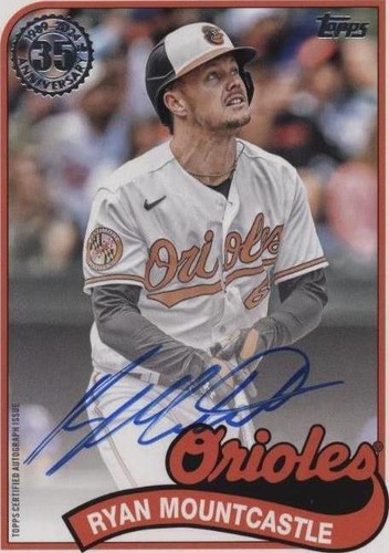 2024 Ryan Mountcastle Topps Five Star Baseball On-Card Auto