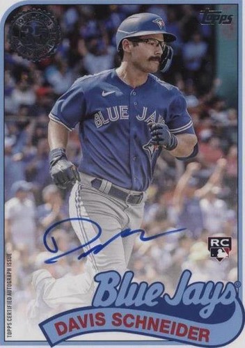 2024 Topps Series 1 - Davis Schneider #89BA-SCH