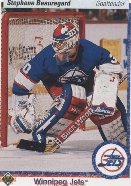 1990-91 Upper Deck - Stephane Beauregard #415
