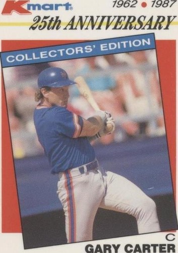 1987 Topps Kmart 25th Anniversary - Gary Carter #25