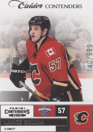 2011-12 Panini Playoff Contenders - Lance Bouma #164