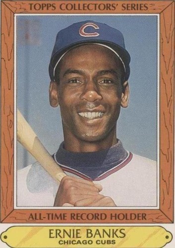 1985 Topps Woolworth's All-Time Record Holders - Ernie Banks #3