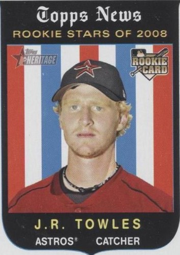 2008 Topps Heritage - J.R. Towles #144