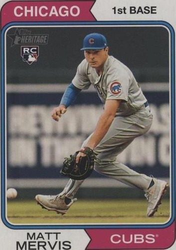 2023 Topps Heritage High Number - Matt Mervis #514