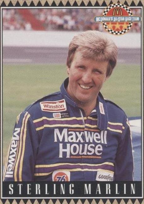 1992 Maxx McDonald's All-Star Race Team - Sterling Marlin #15