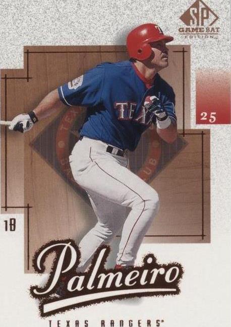 2001 SP Game Bat Edition - Rafael Palmeiro #23