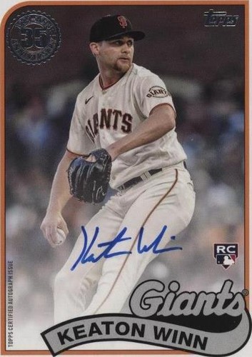 2024 Topps Update Series - Keaton Winn #89BA-KW