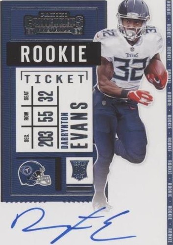 2020 Panini Contenders Darrynton Evans #133