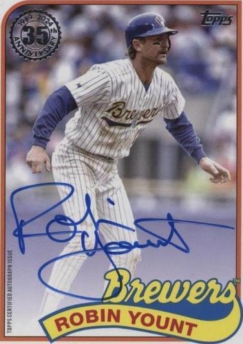 2024 Topps Series 1 - Robin Yount #89BA-RY
