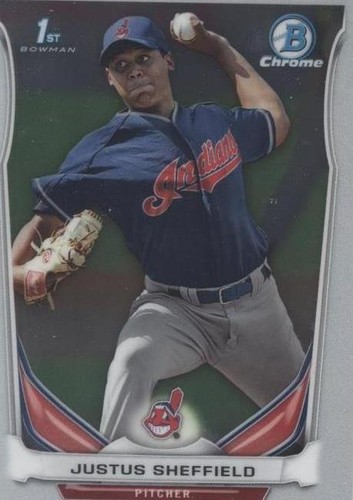 2014 Bowman Draft - Justus Sheffield #CDP27