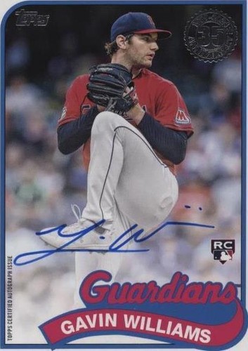 2024 Topps Series 1 - Gavin Williams #89BA-GW