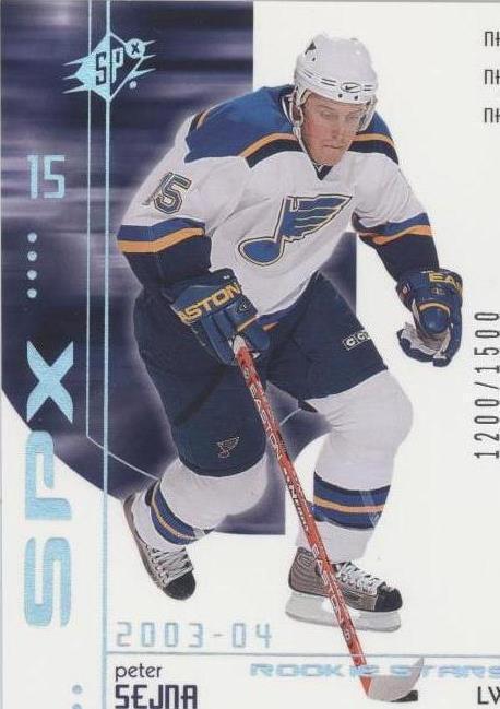 2002-03 SPx - Peter Sejna #R210