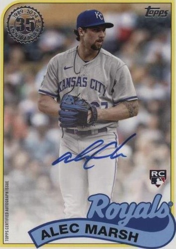 2024 Topps Series 1 - Alec Marsh #89BA-AMA