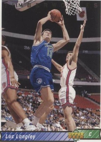 1992-93 Upper Deck - Luc Longley #105