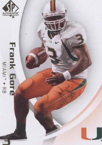 2010 SP Authentic Frank Gore #35