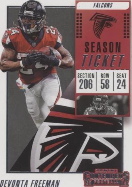 2018 Panini Contenders Devonta Freeman #95