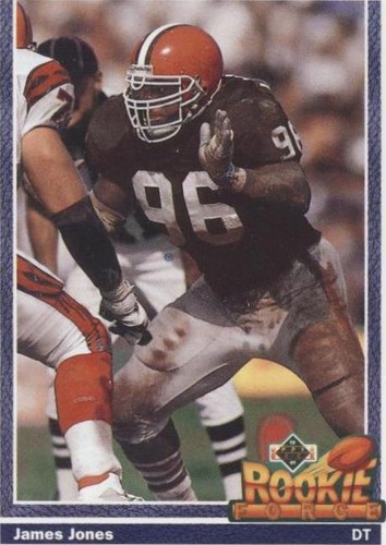 1991 Upper Deck James Jones #602