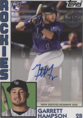 2019 Topps Update Series - Garrett Hampson #84A-GH