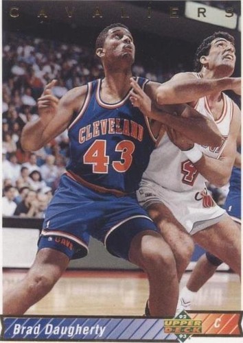 1992-93 Upper Deck - Brad Daugherty #247
