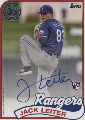 2024 Topps Update Series - Jack Leiter #89BA-JL