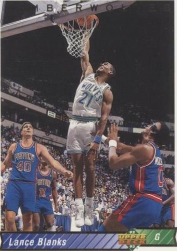 1992-93 Upper Deck - Lance Blanks #319