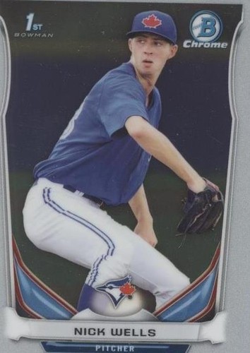 2014 Bowman Draft - Nick Wells #CDP89